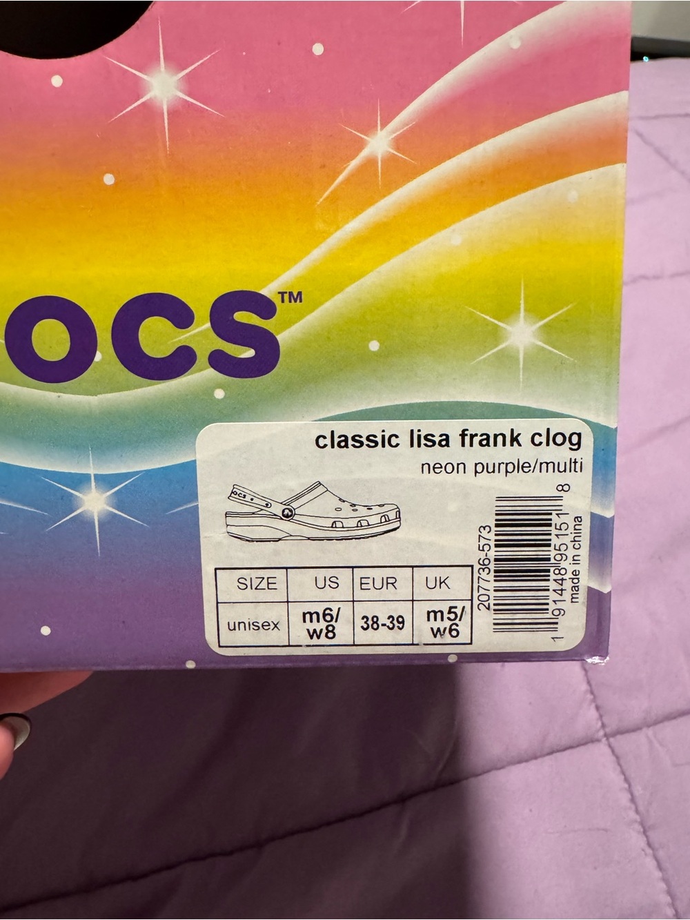 Lisa Frank Crocs - Picture 6 of 6
